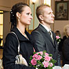 �lub Justyny i Marcina, Precz�w, na zdj�ciu �wiadkowie
